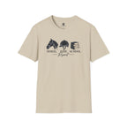 Horse Ride School Repeat Helmets T-Shirt