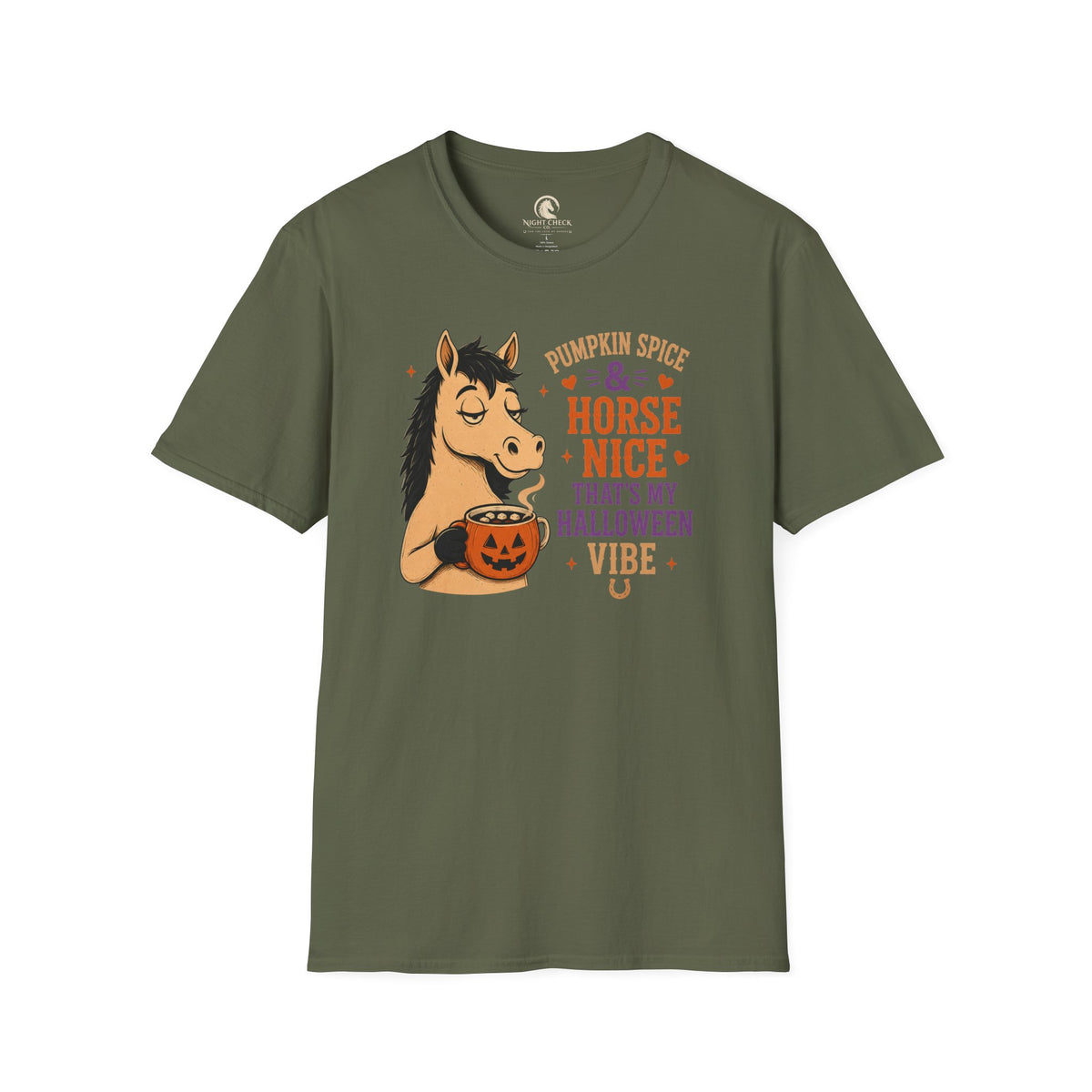 Pumpkin Spice And Horse Nice T-Shirt