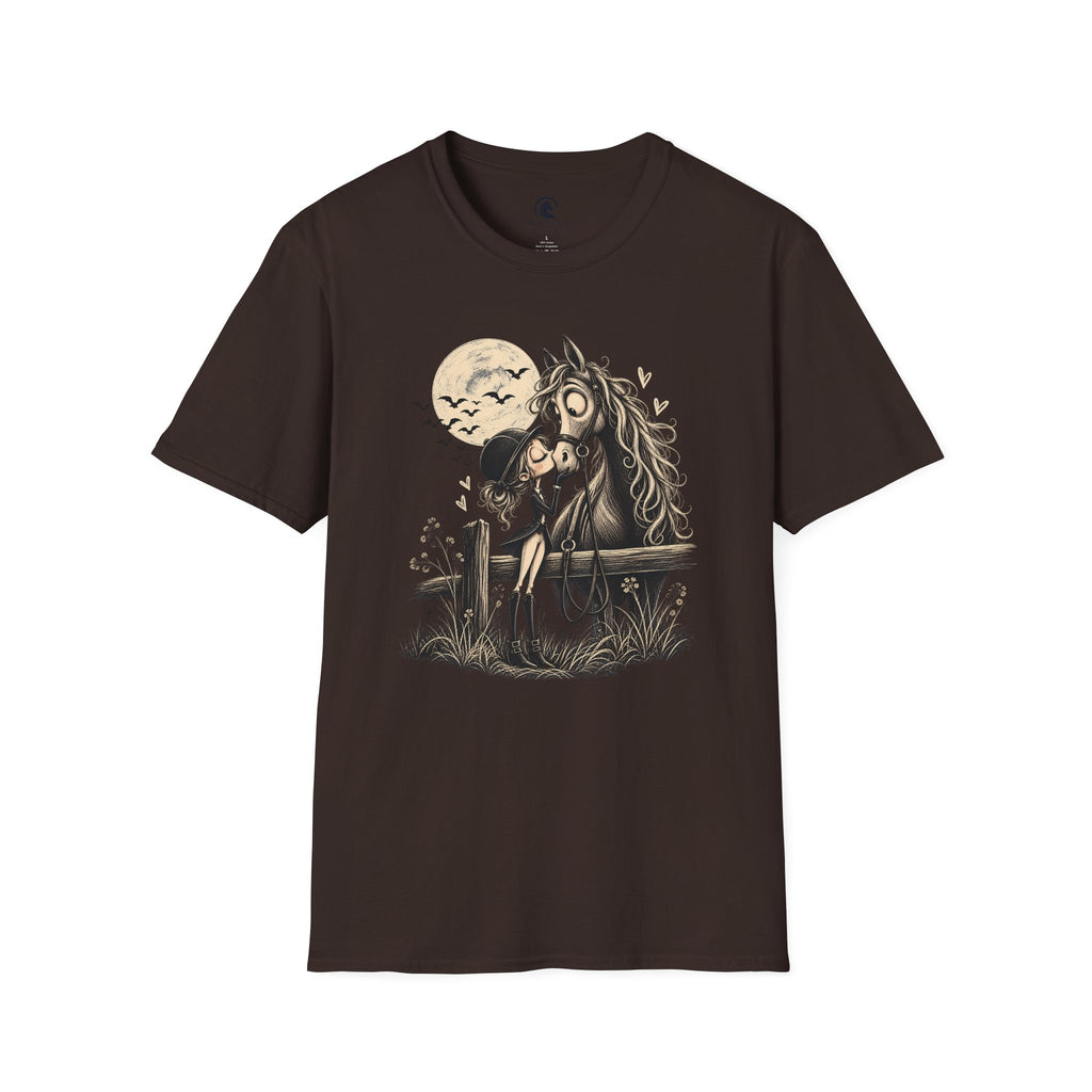 Moonlight Girl And Horse T-Shirt