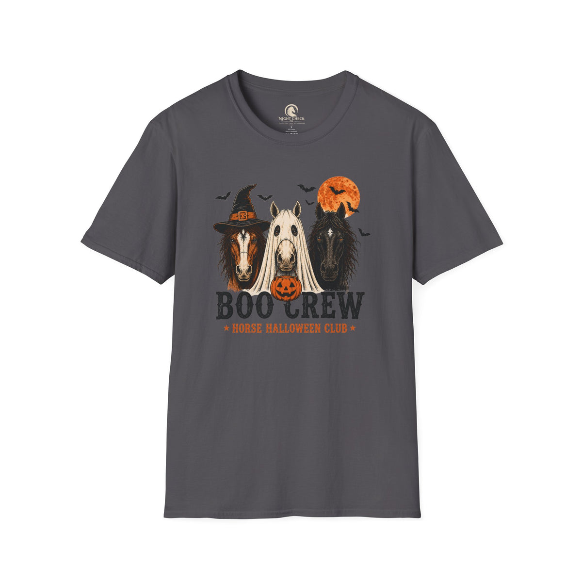 Boo Crew Horse Halloween Club T-Shirt