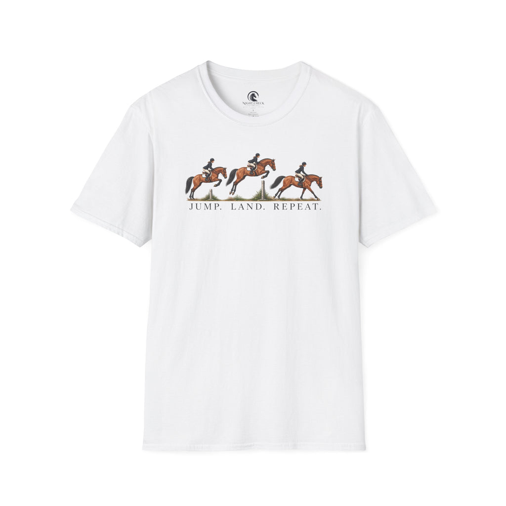 Jump Land Repeat Three Riders T-Shirt
