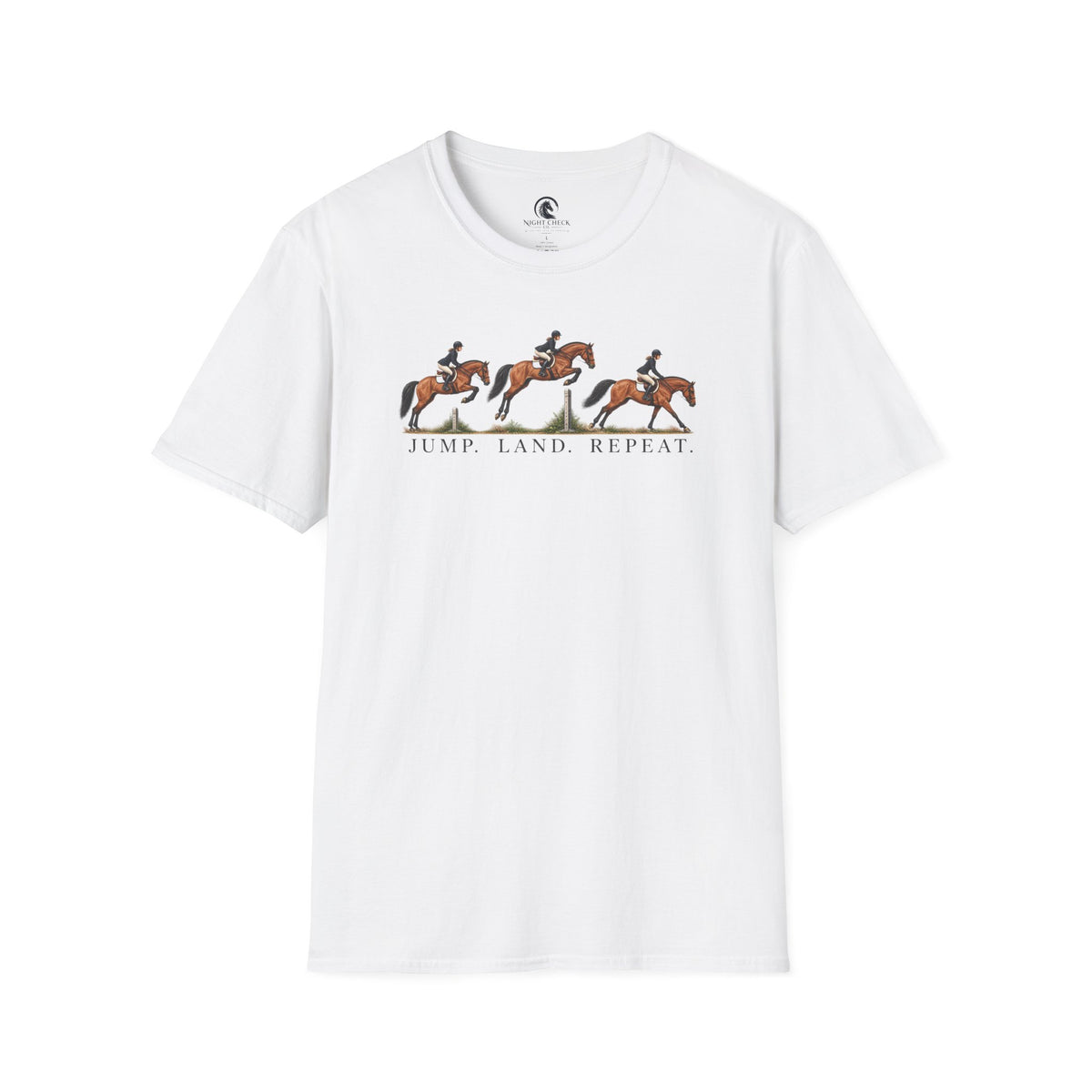 Jump Land Repeat Three Riders T-Shirt