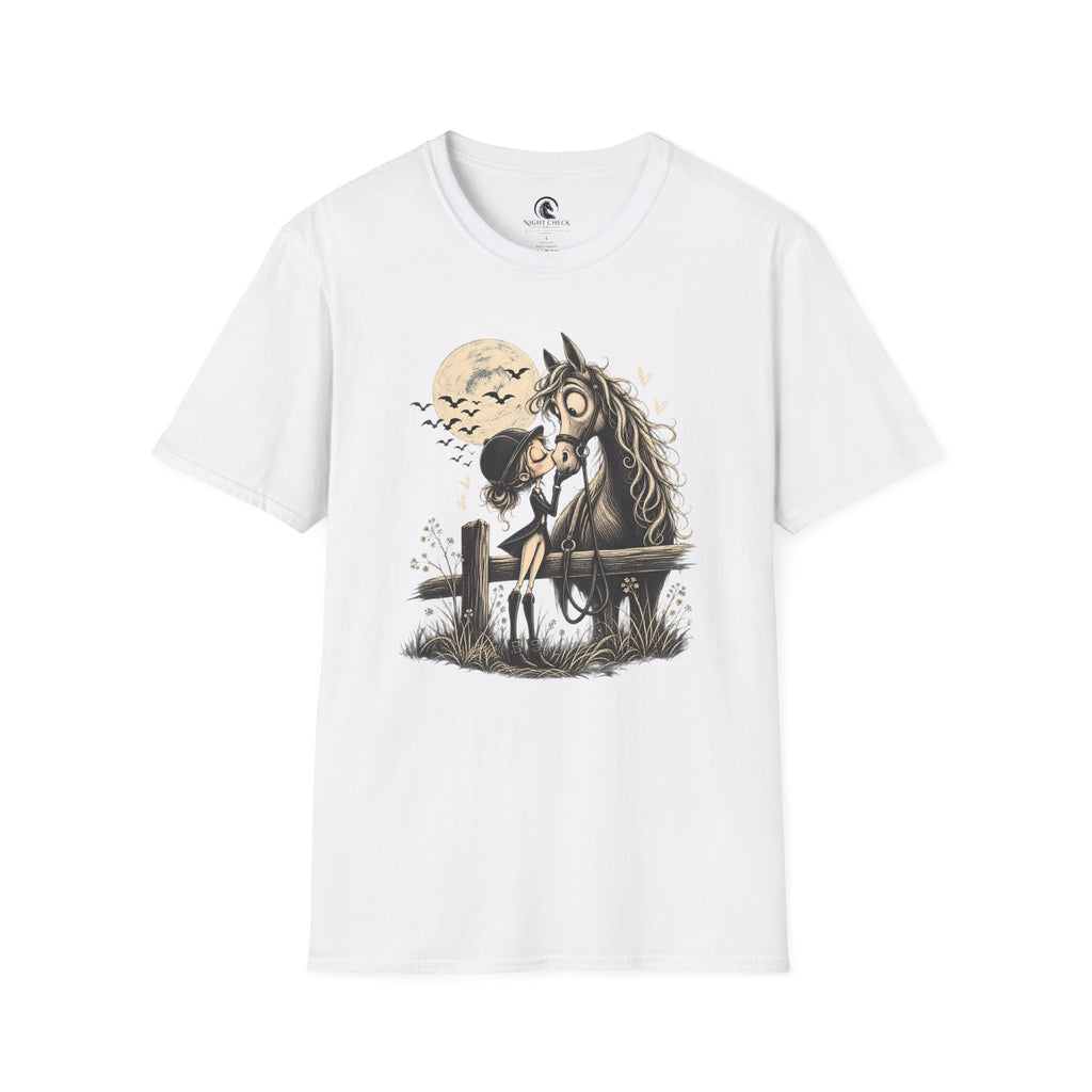 Moonlight Girl And Horse T-Shirt