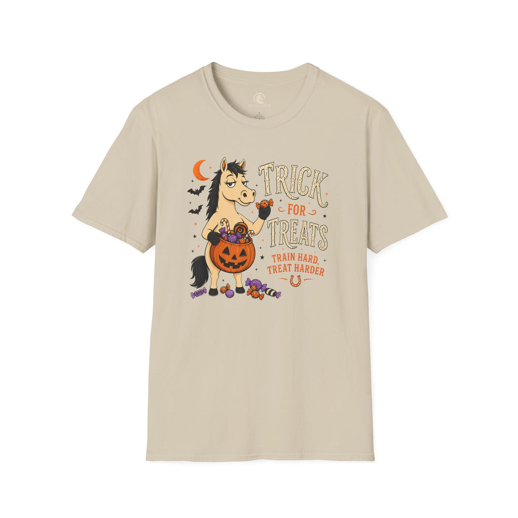 Trick For Treats Train Hard Horse T-Shirt