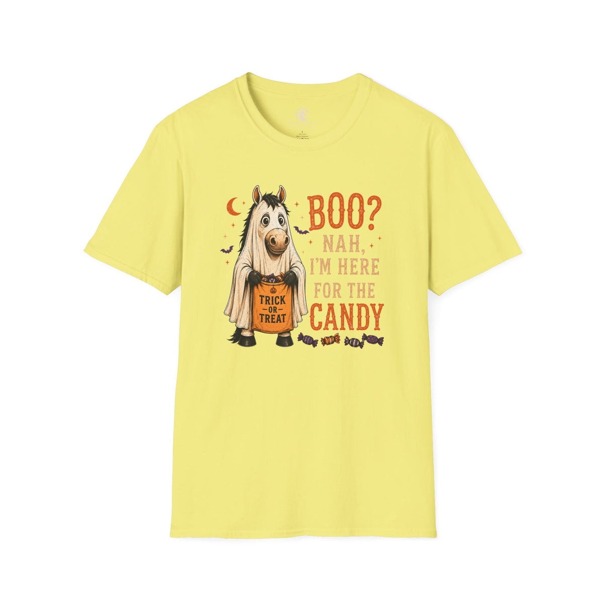 Boo Nah I'm Here For The Candy Horse T-Shirt