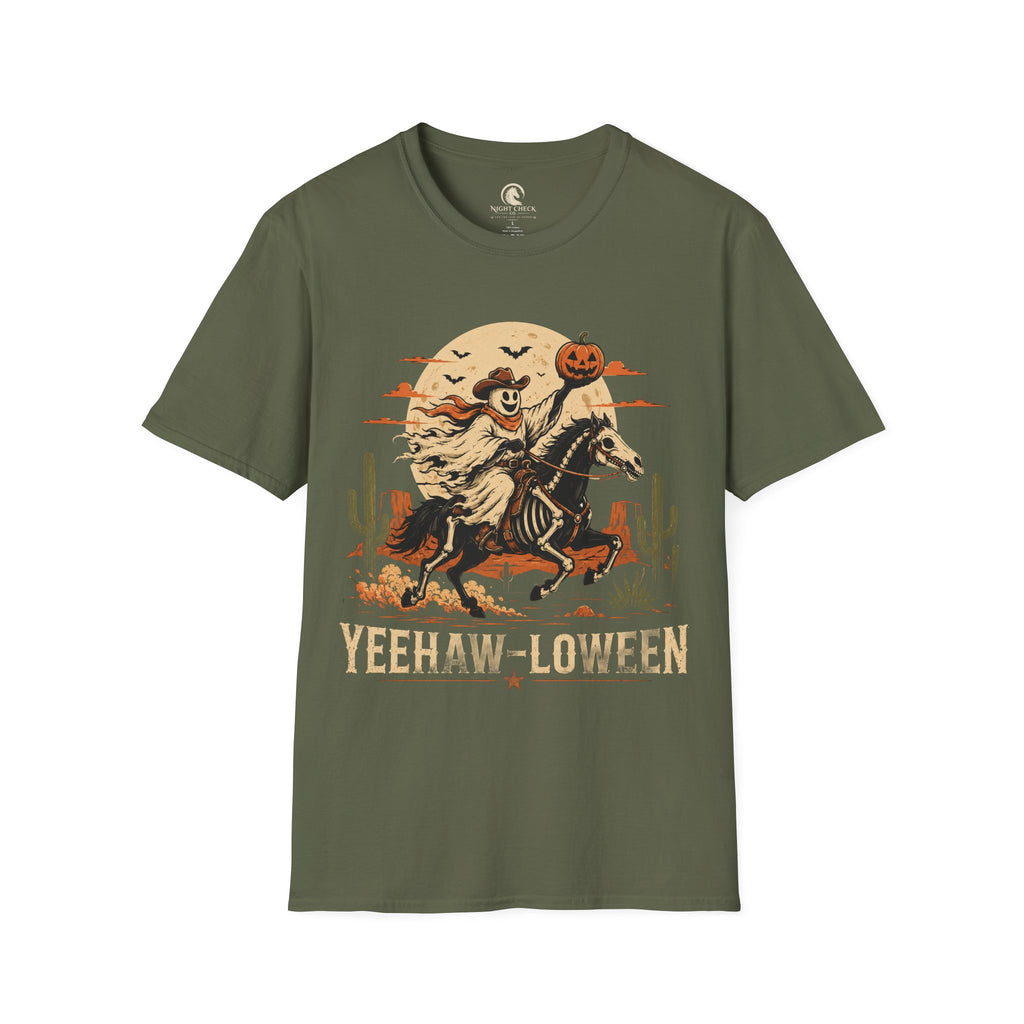 Yeehaw-loween Skeleton Rider T-Shirt