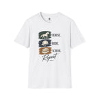 Horse Ride School Repeat Saddle Pad T-Shirt