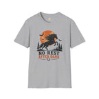No Rest After Dark Black Horse T-Shirt