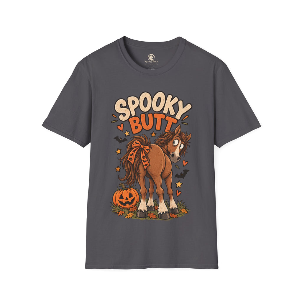 Spooky Butt Pumpkin Patch Horse T-Shirt