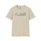 Vintage Hunt Field Engraving T-Shirt
