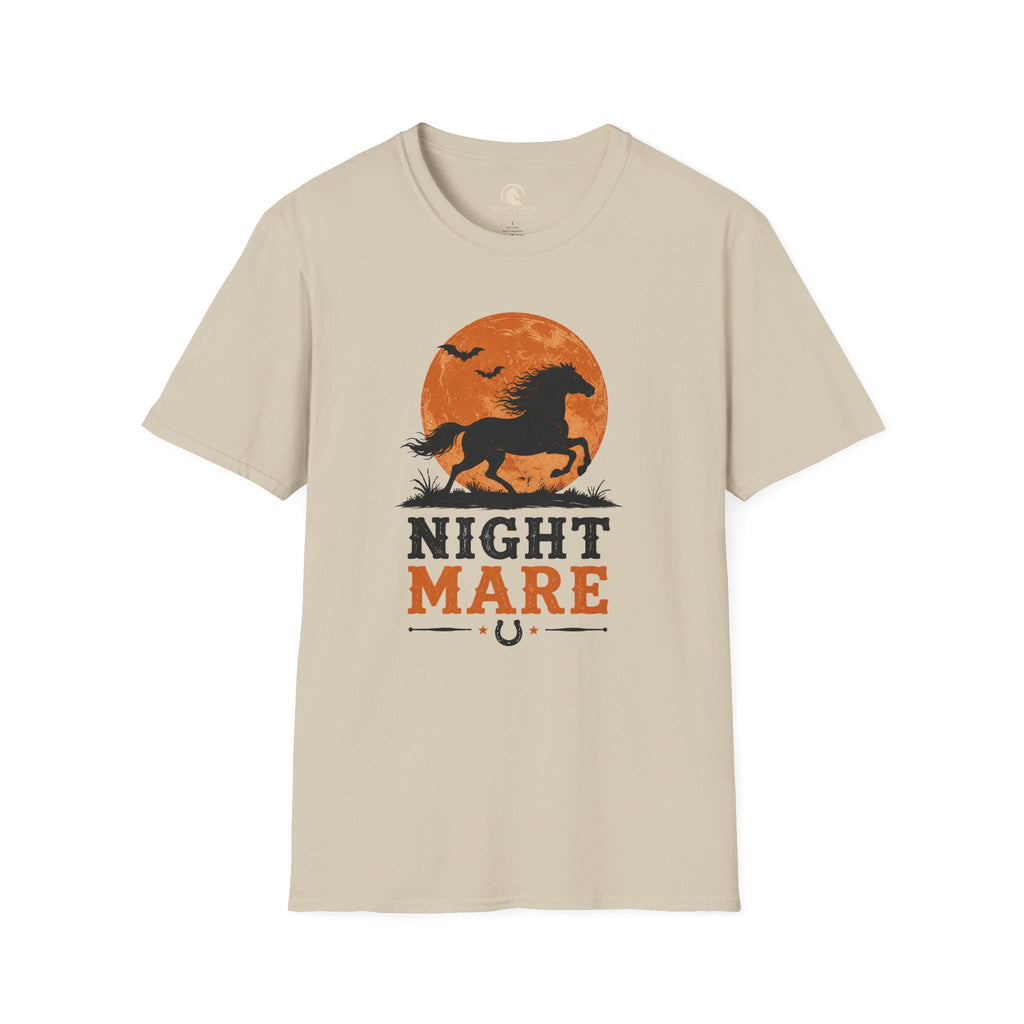 Night Mare Black Horse Halloween T-Shirt