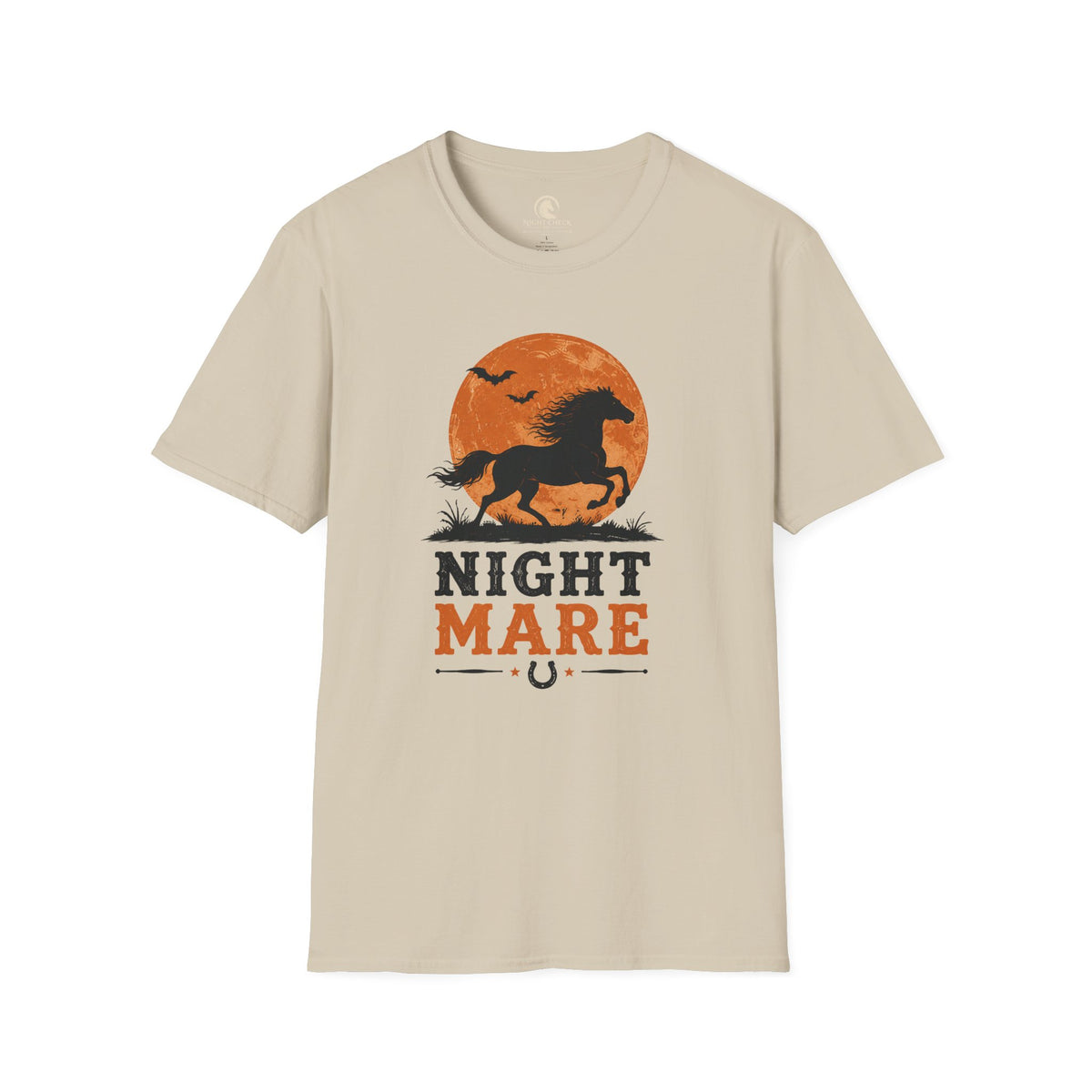 Night Mare Black Horse Halloween T-Shirt