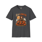Hayloween Pumpkin Moon Horse T-Shirt
