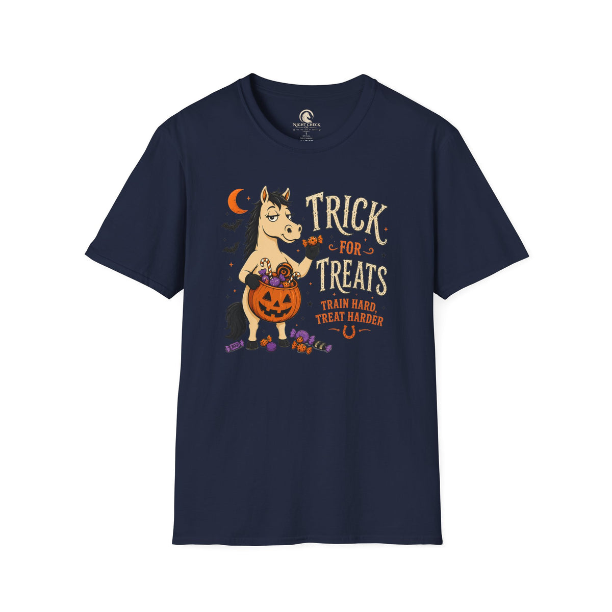 Trick For Treats Train Hard Horse T-Shirt