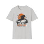 No Rest After Dark Black Horse T-Shirt