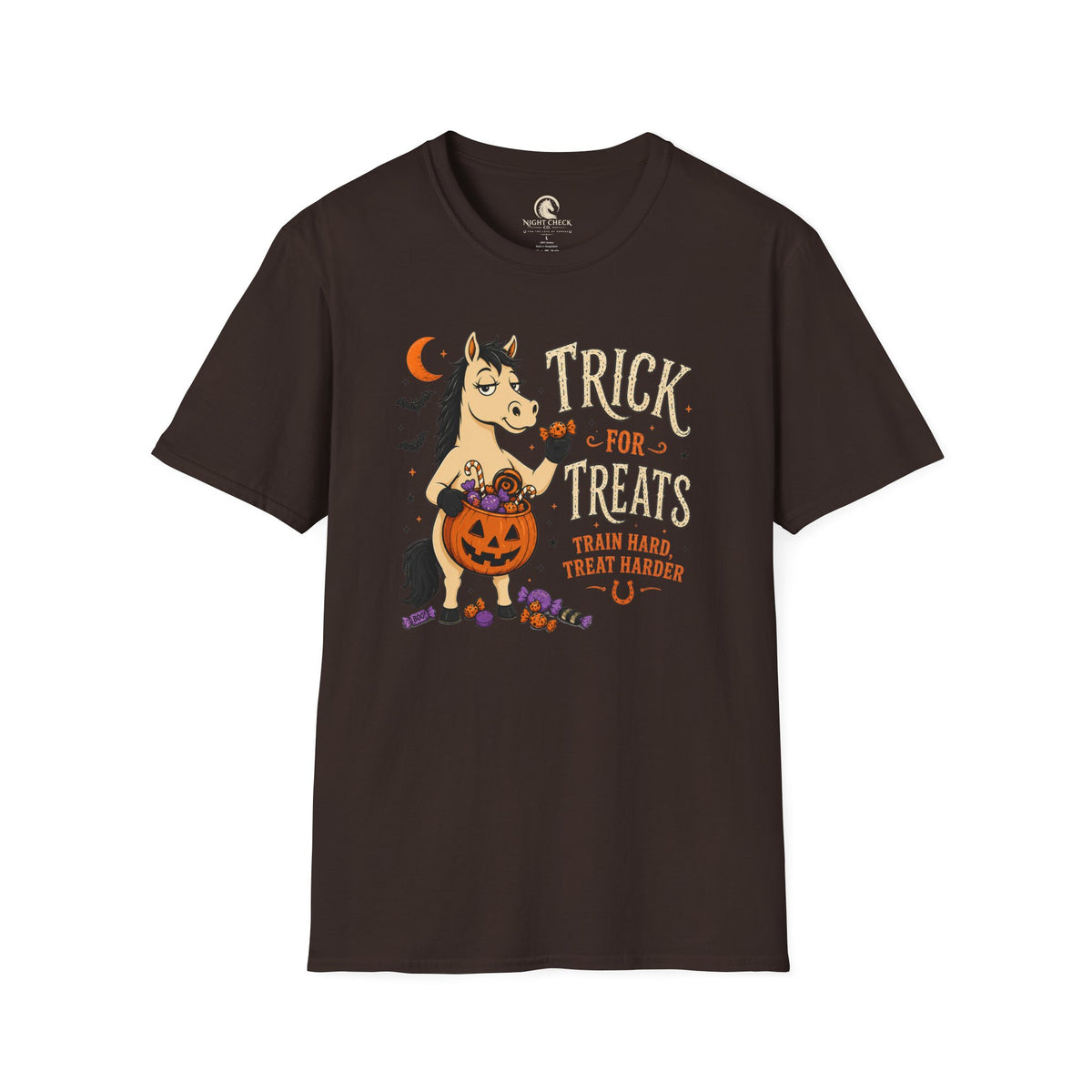 Trick For Treats Train Hard Horse T-Shirt
