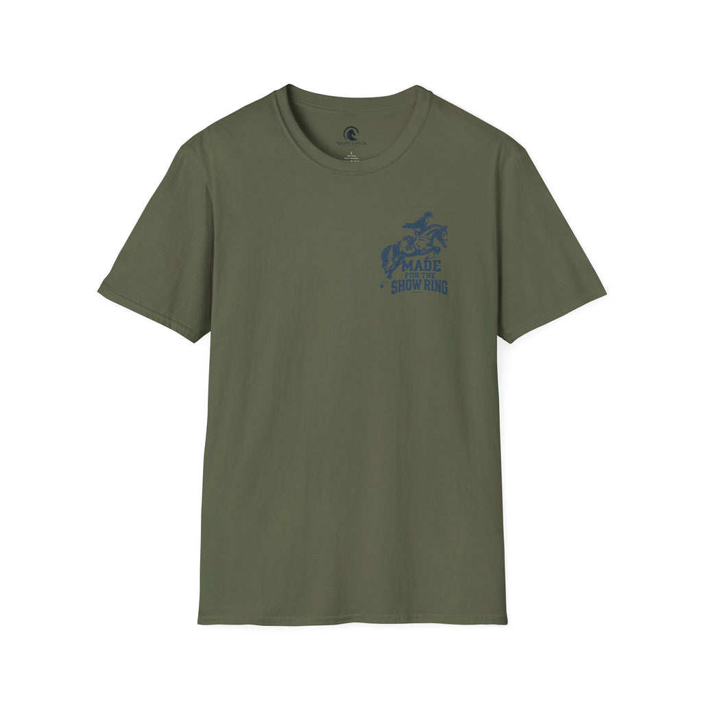 Made For The Show Ring Navy Rider T-Shirt