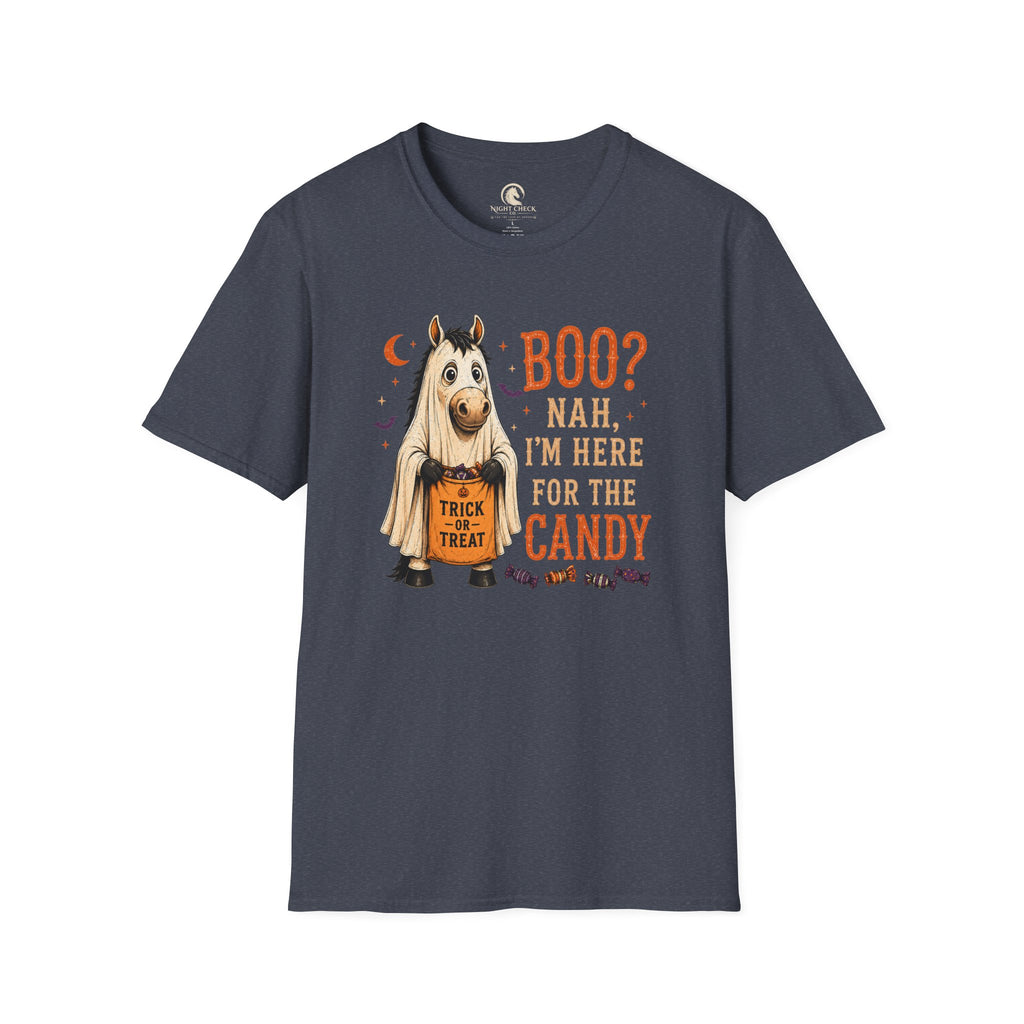 Boo Nah I'm Here For The Candy Horse T-Shirt