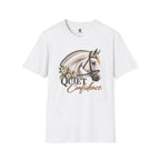Quiet Confidence White Horse T-Shirt