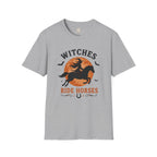 Witches Ride Horses Vintage Badge T-Shirt