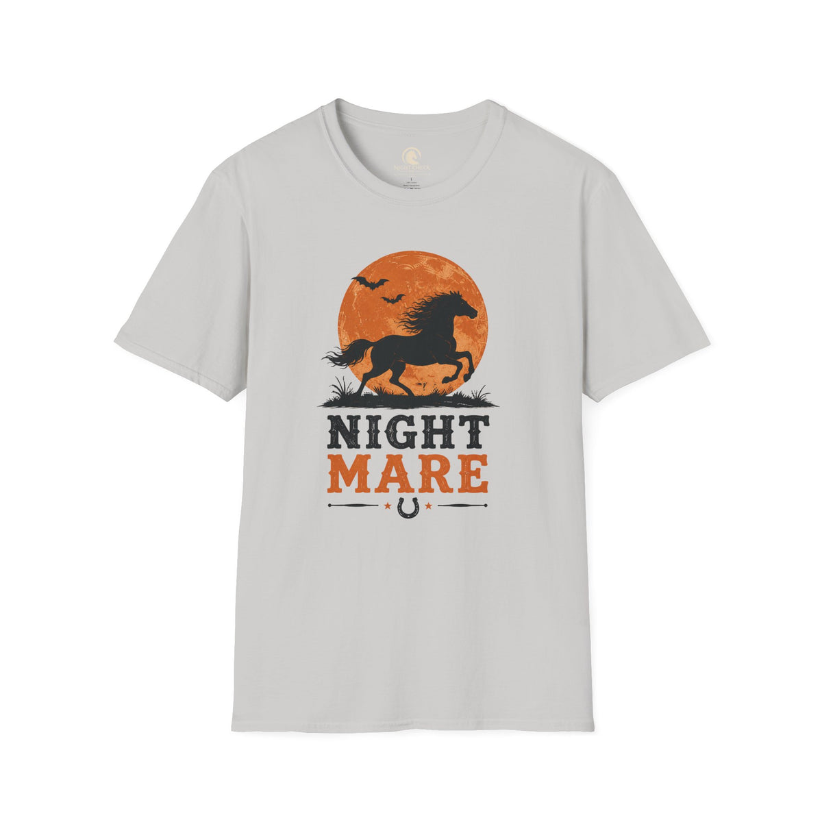 Night Mare Black Horse Halloween T-Shirt