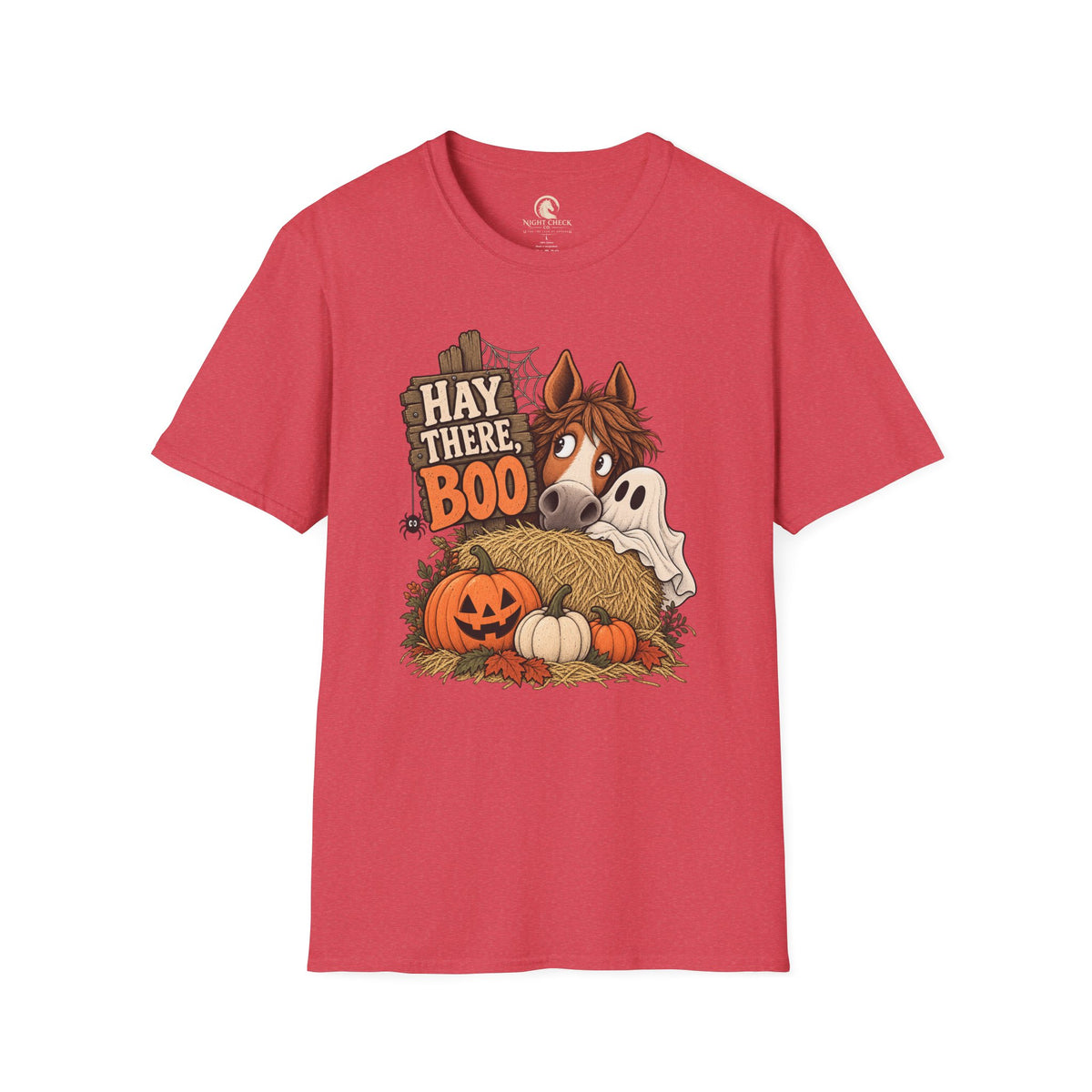 Hay There Boo Pumpkin Horse T-Shirt