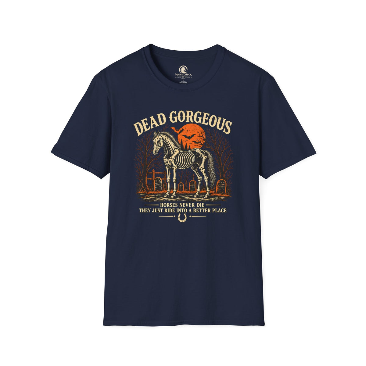 Dead Gorgeous Skeleton Horse T-Shirt