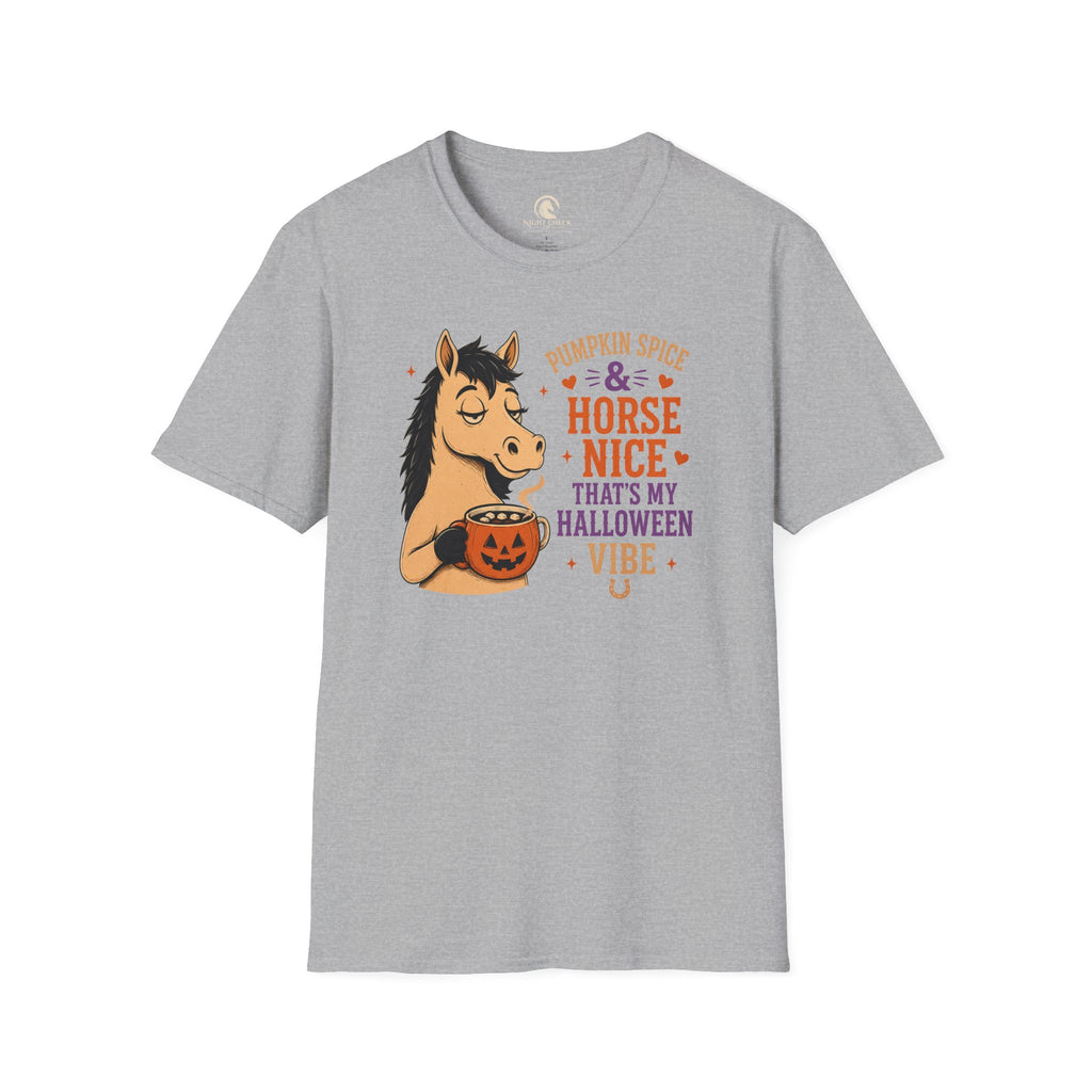 Pumpkin Spice And Horse Nice T-Shirt