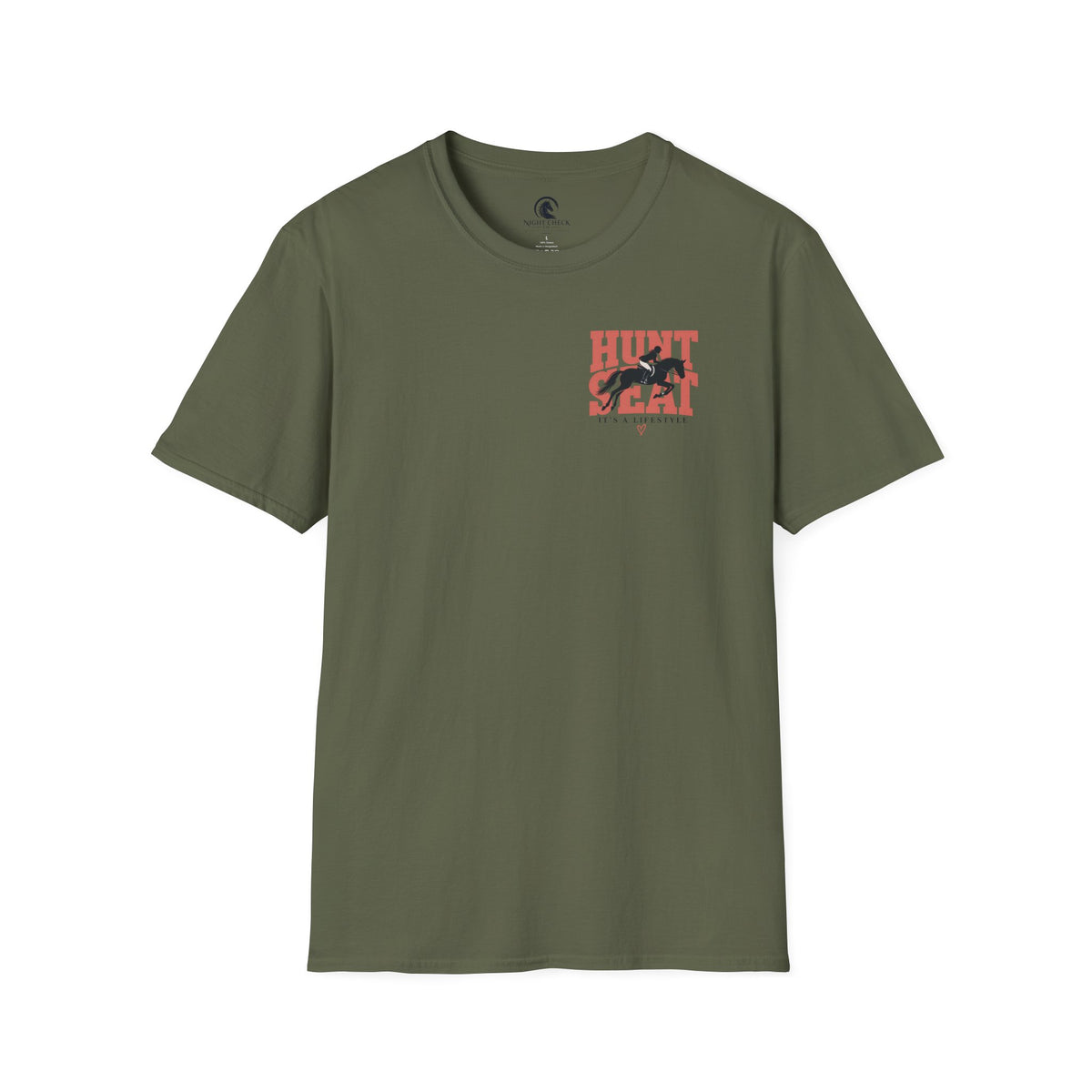 Hunt Seat It's A Lifestyle Red T-Shirt