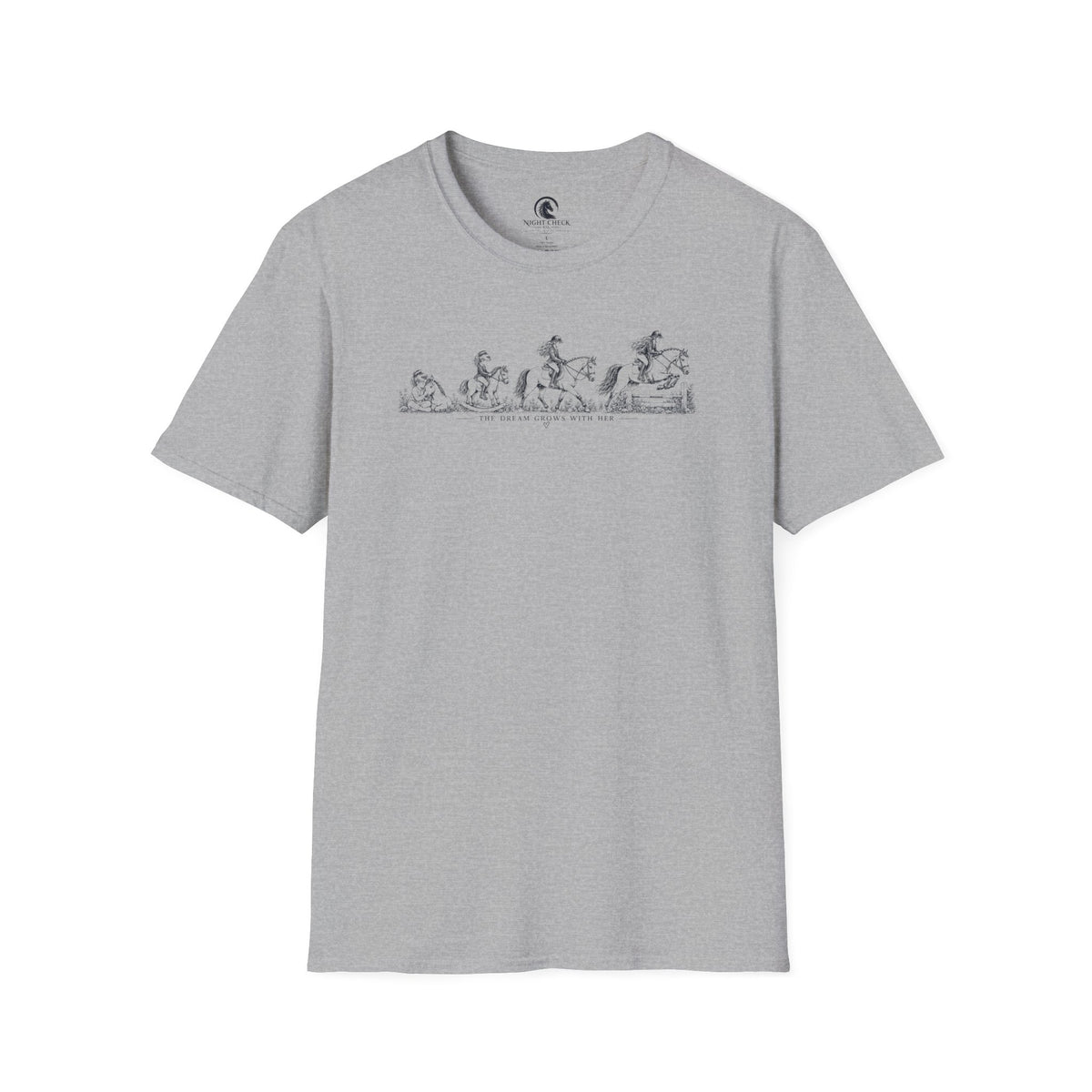 Vintage Field Riders Engraving T-Shirt