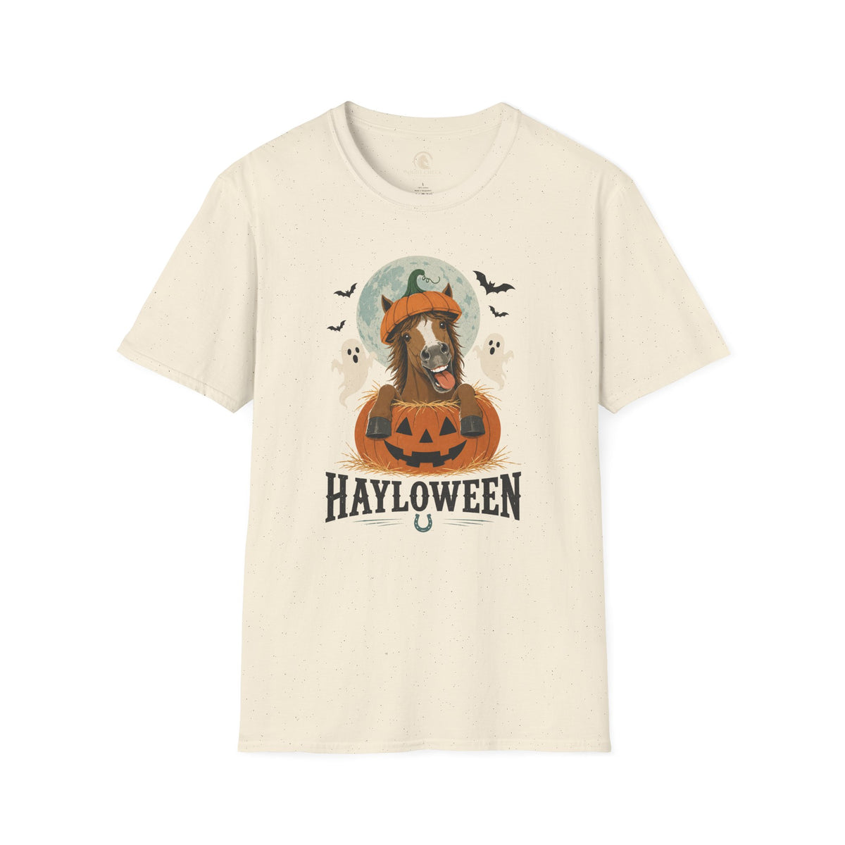 Hayloween Soft Pumpkin Horse T-Shirt