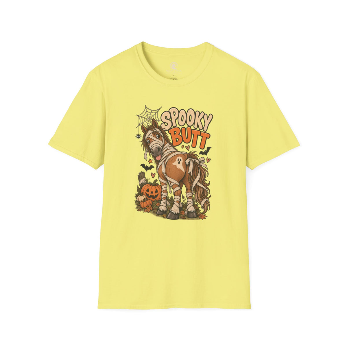 Spooky Butt Mummy Horse Halloween T-Shirt