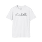 Vintage Hunt Field Engraving T-Shirt
