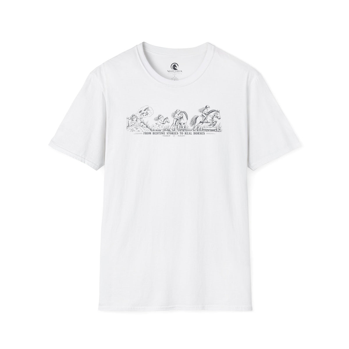 Vintage Hunt Field Engraving T-Shirt