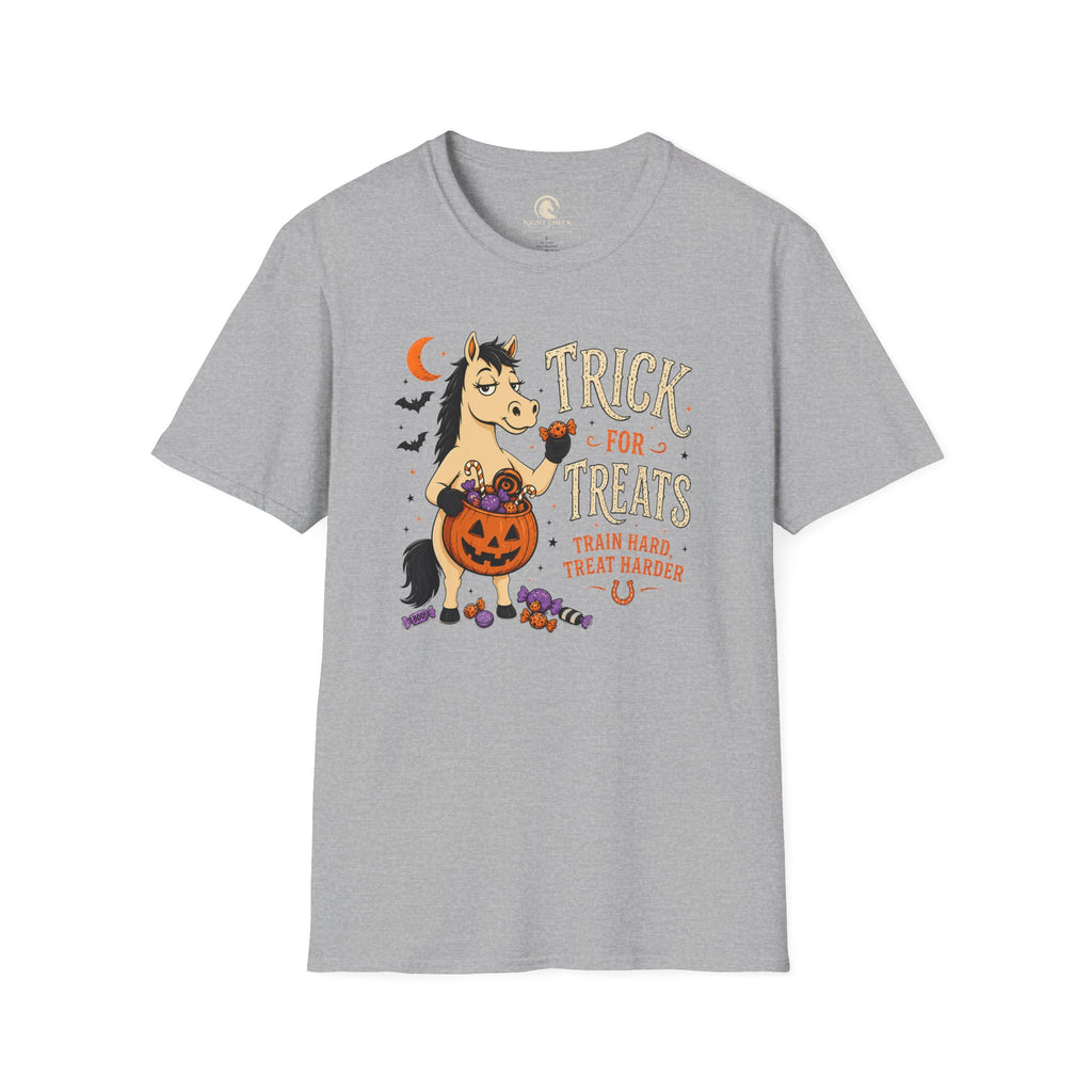 Trick For Treats Train Hard Horse T-Shirt