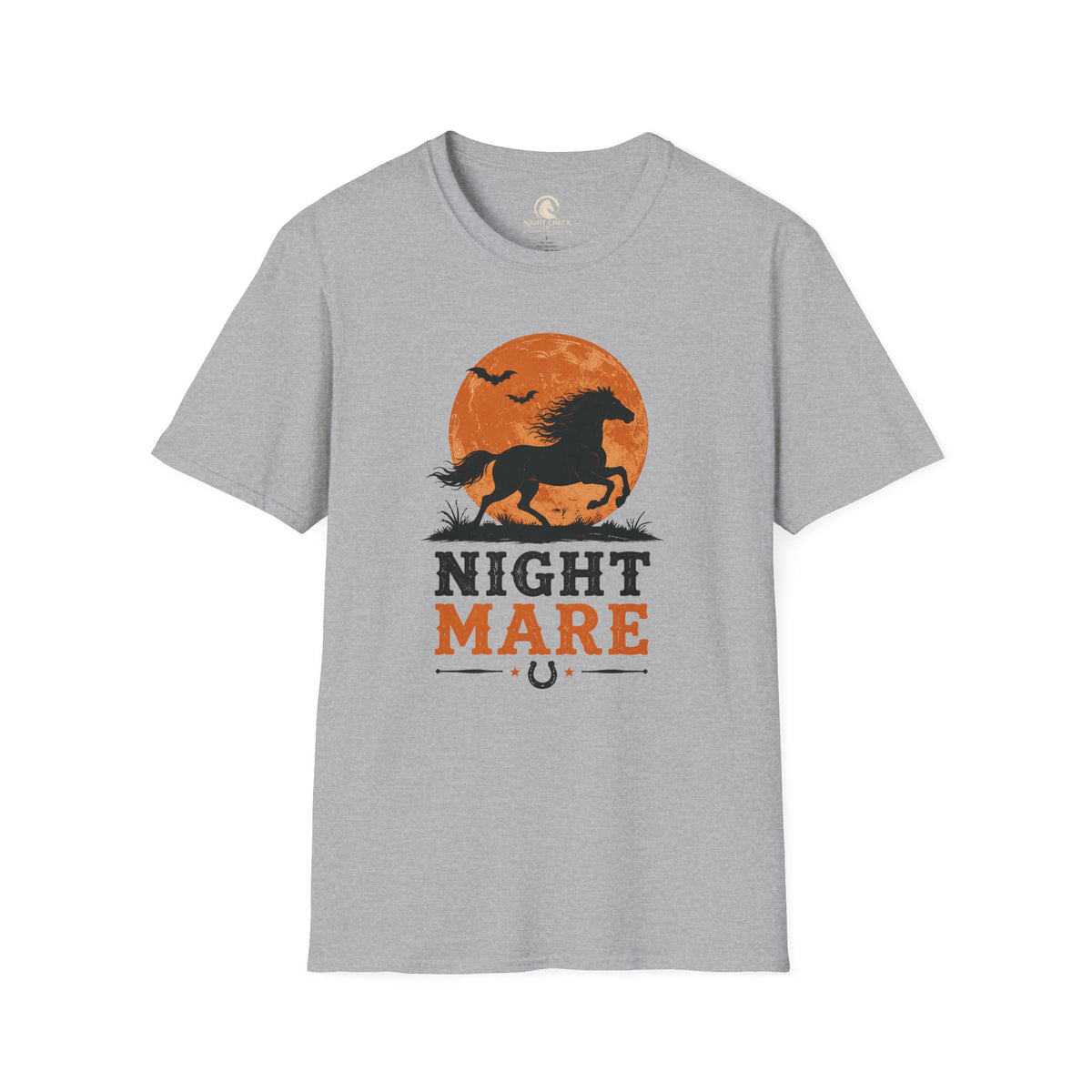 Night Mare Black Horse Halloween T-Shirt