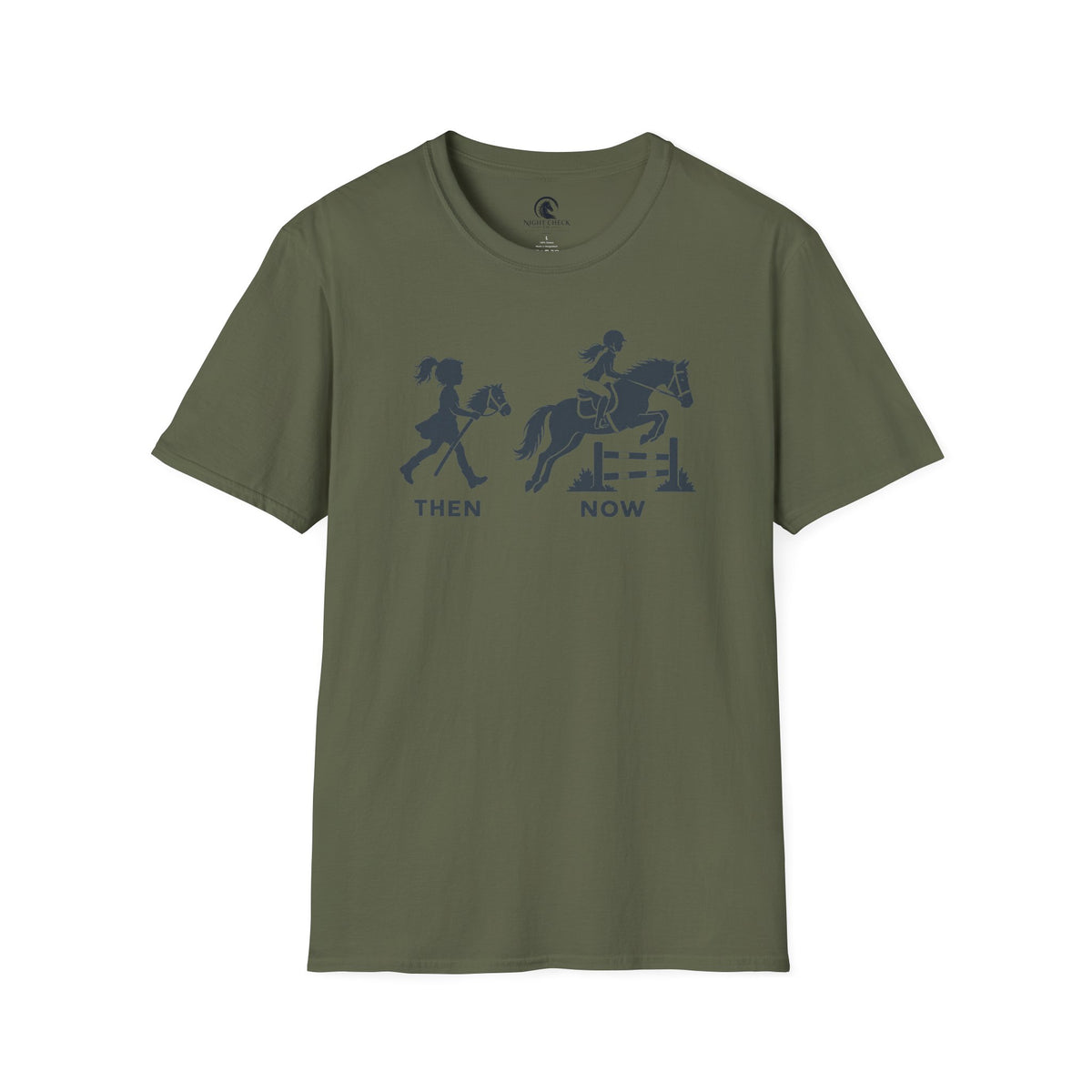 Then And Now Rider Progress T-Shirt
