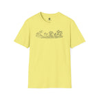 Vintage Hunt Field Engraving T-Shirt
