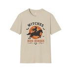 Witches Ride Horses Vintage Badge T-Shirt