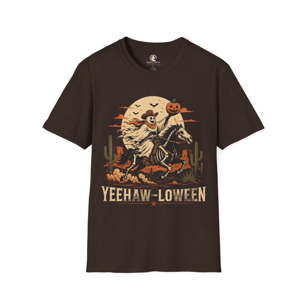 Yeehaw-loween Skeleton Rider T-Shirt