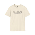 Vintage Hunt Field Engraving T-Shirt