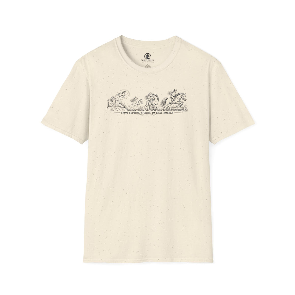 Vintage Hunt Field Engraving T-Shirt