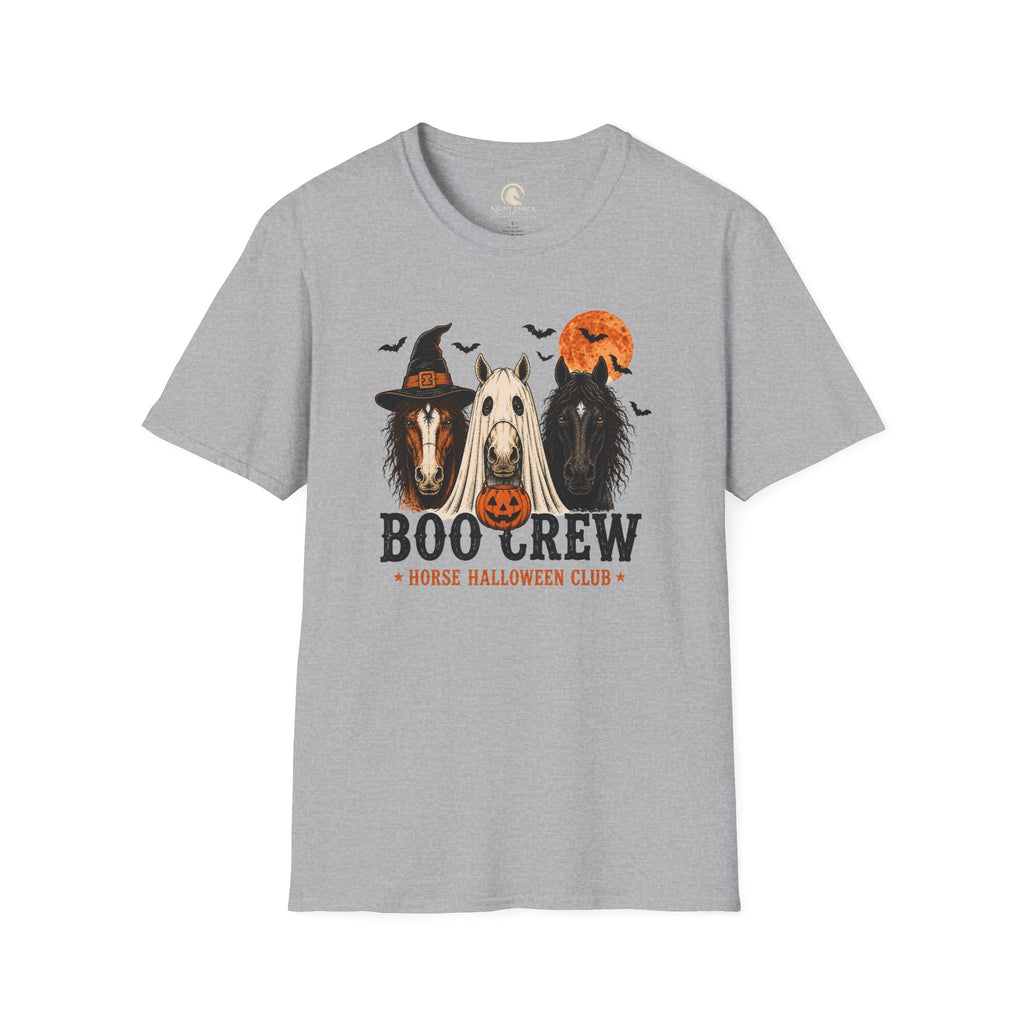 Boo Crew Horse Halloween Club T-Shirt