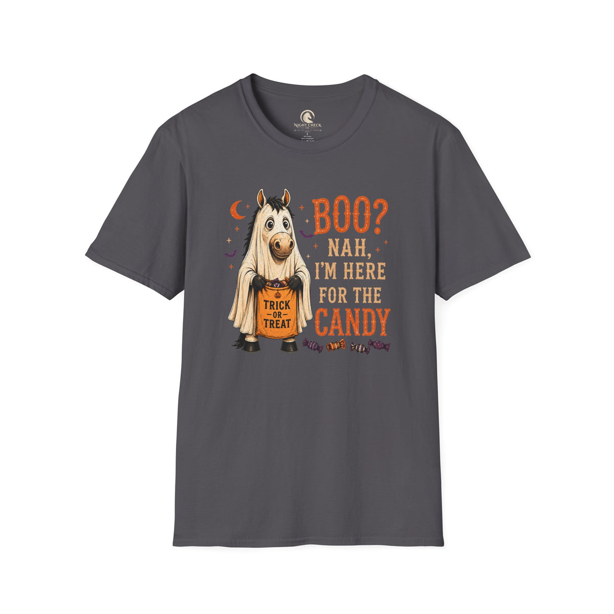 Boo Nah I'm Here For The Candy Horse T-Shirt