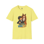 Boys Ride Too Junior Rider T-Shirt