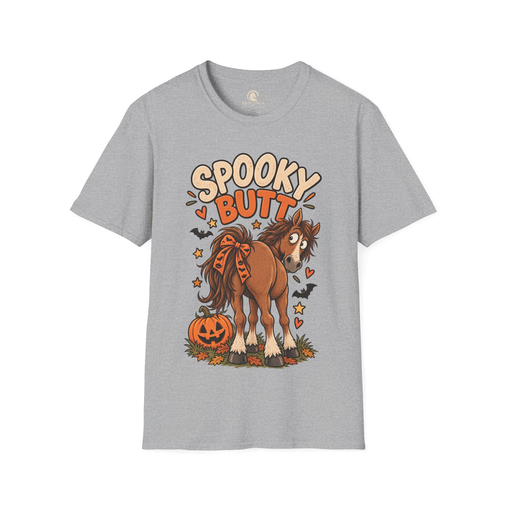 Spooky Butt Pumpkin Patch Horse T-Shirt