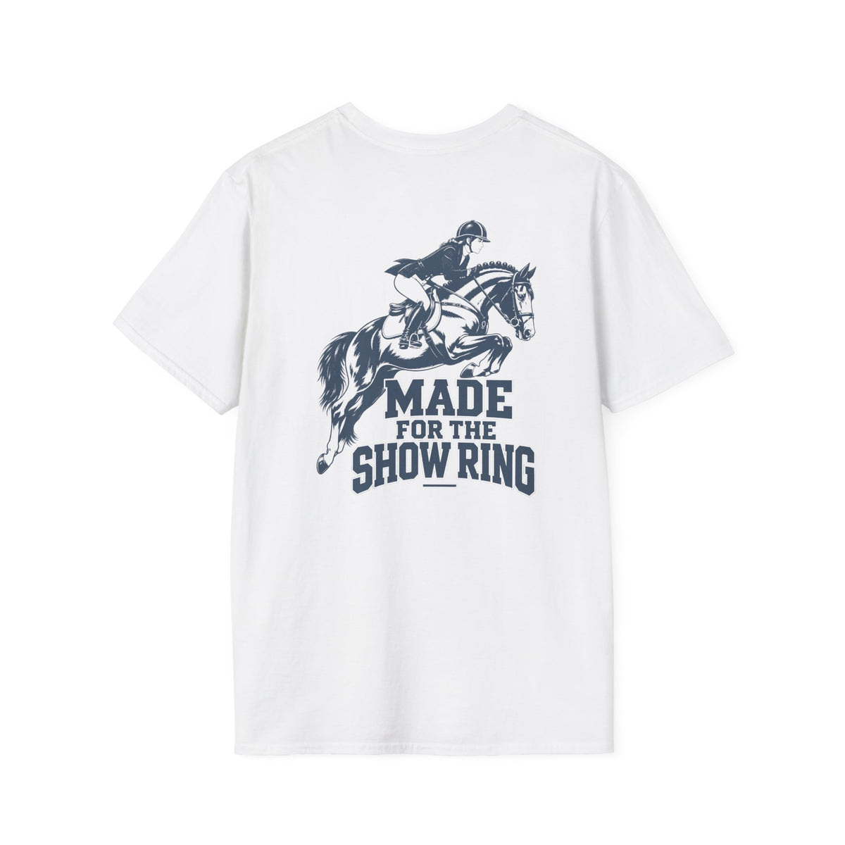 Made For The Show Ring Navy Rider T-Shirt