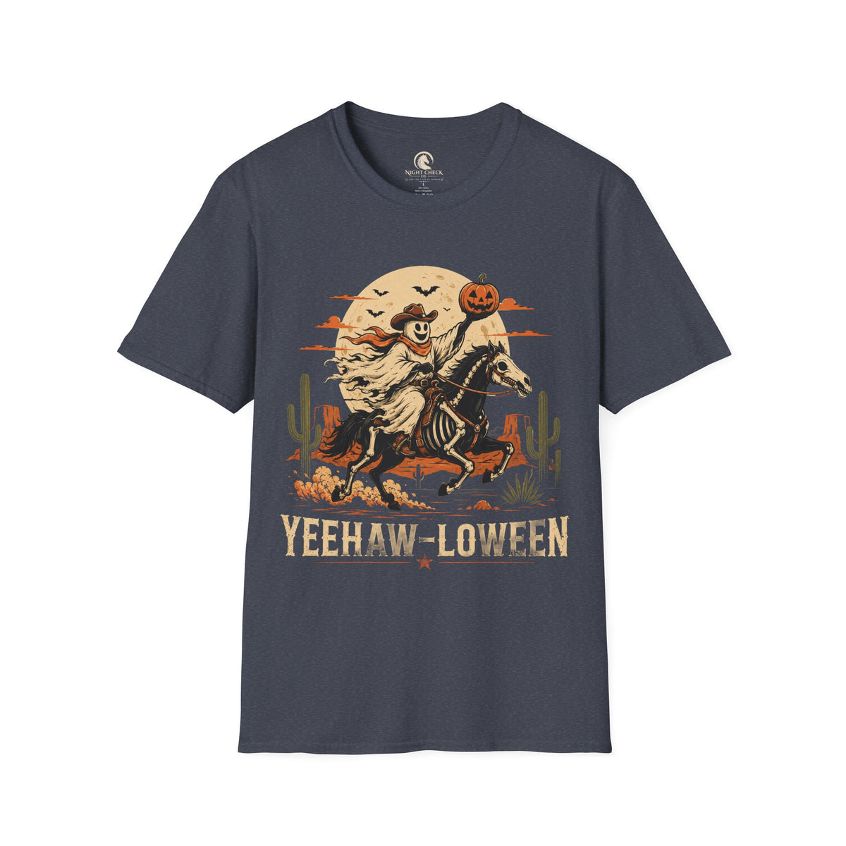 Yeehaw-loween Skeleton Rider T-Shirt