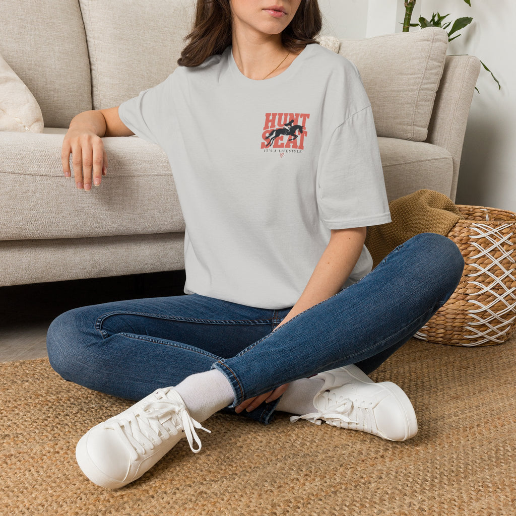 Hunt Seat It's A Lifestyle Red T-Shirt