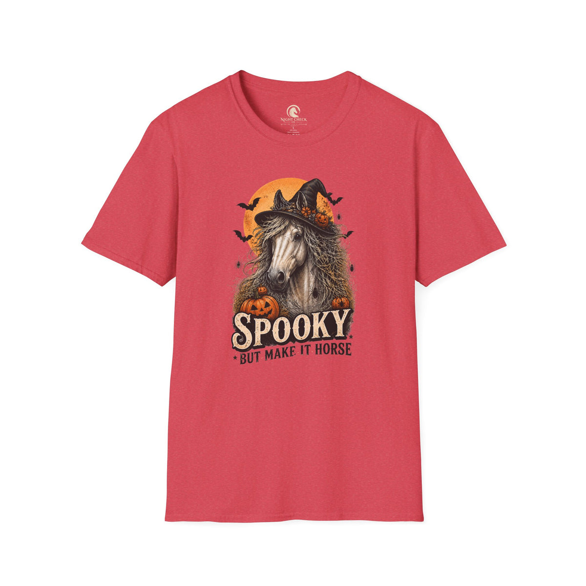 Spooky But Make It Horse Grey Mare T-Shirt